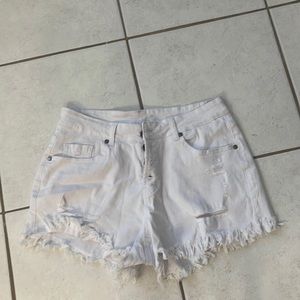 New white shorts never been worn size medium